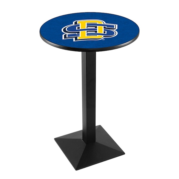 42" Blk Wrinkle South Dakota State Pub Table